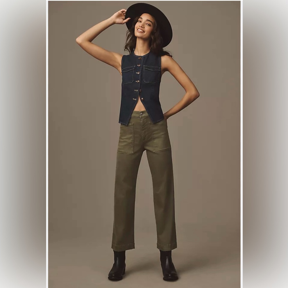 Anthropologie Le Jean Colette Soft Barrel Pants